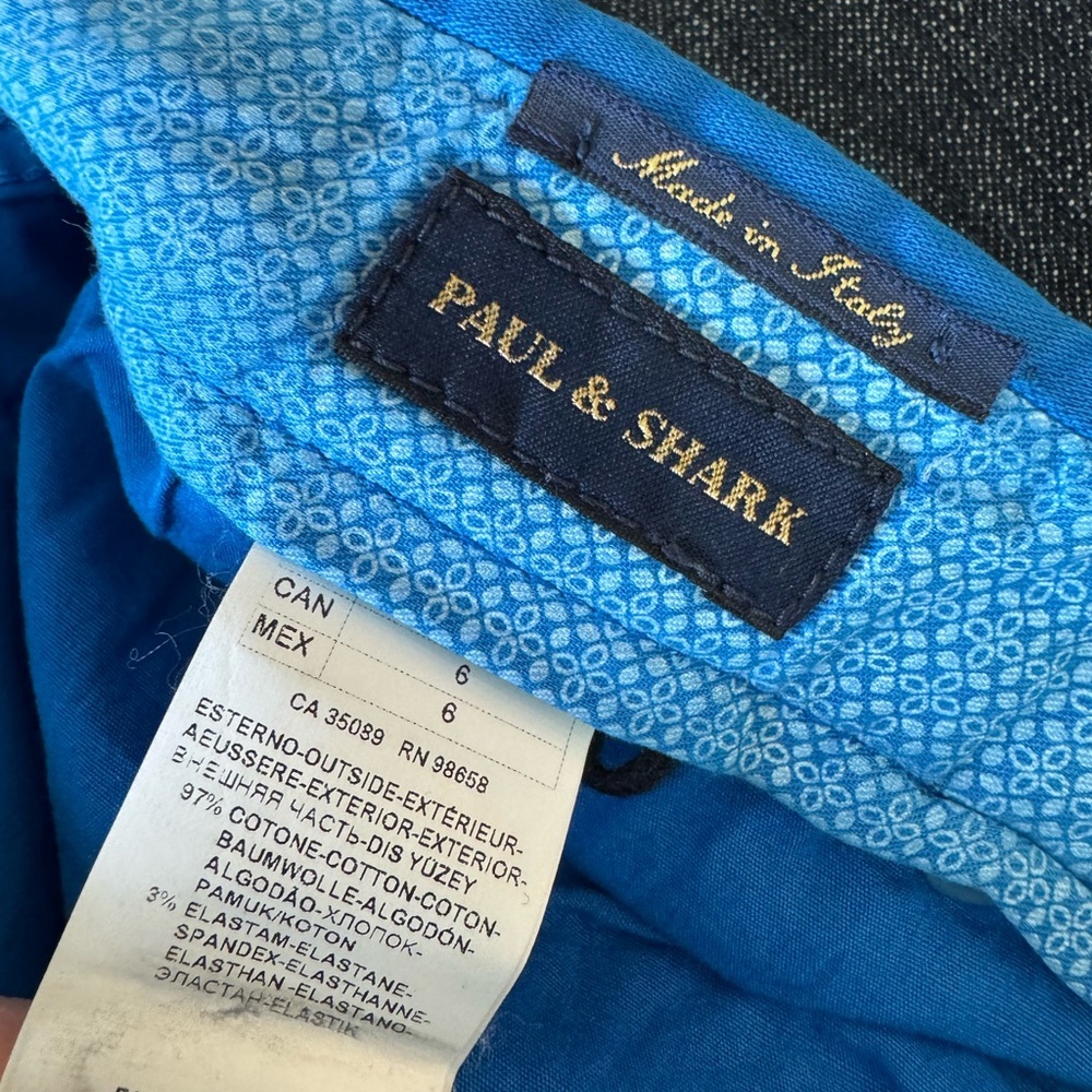 Paul & Shark Blue Capris - Picture 11 of 11